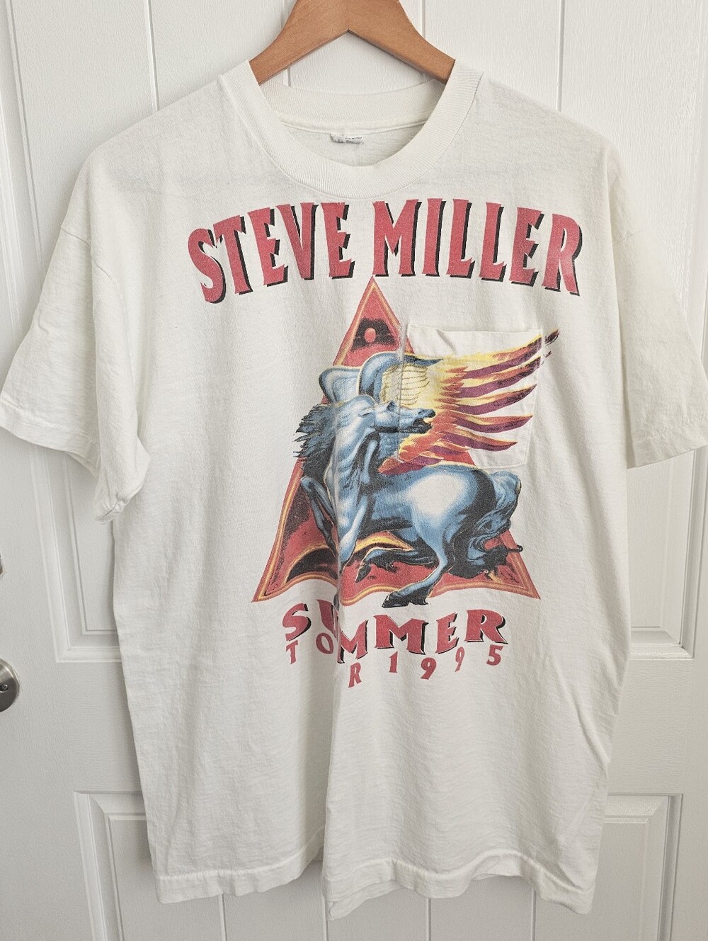 Vintage STEVE MILLER & DOOBIE BROTHERS 1995 Concert Tee Shirt